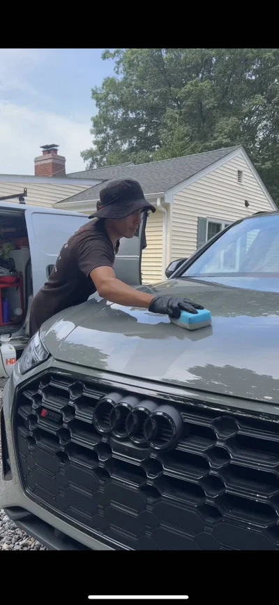 Ceramic coating depth and clarity